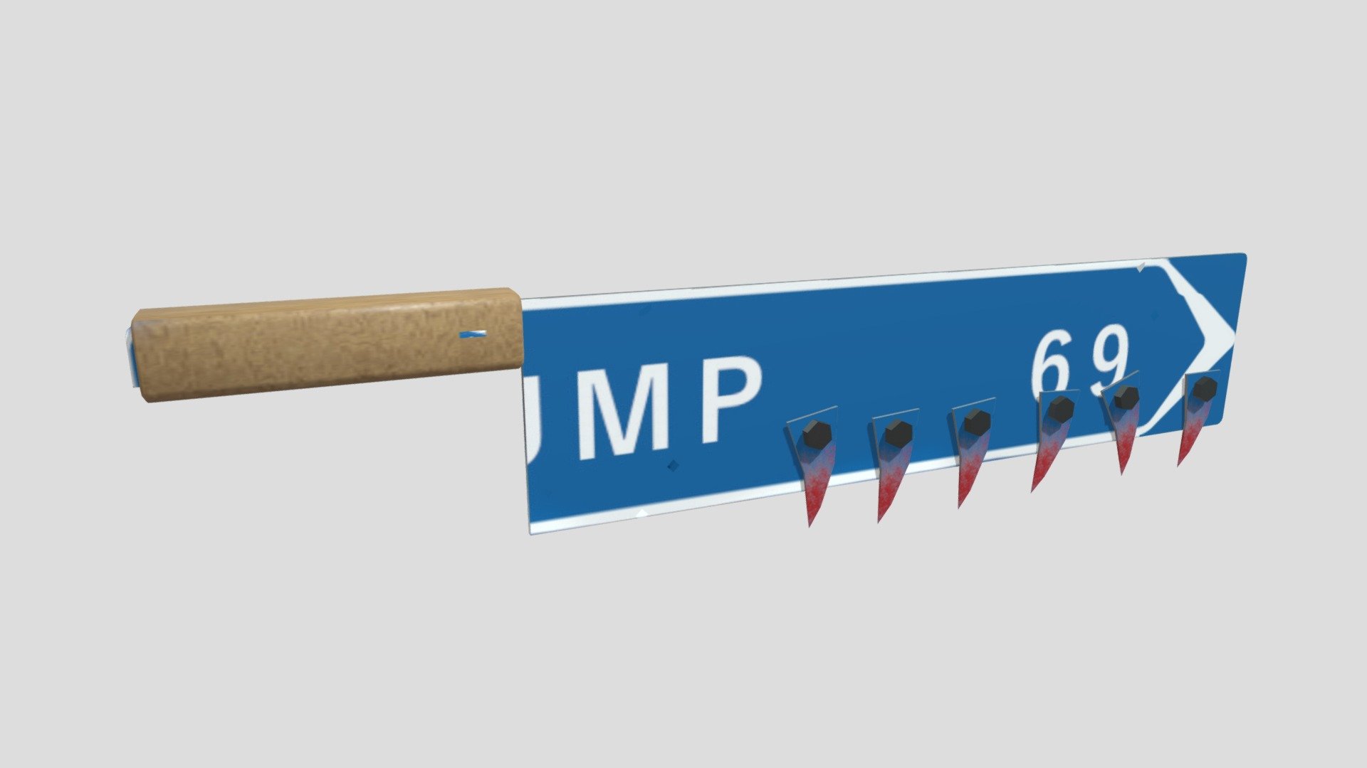 Roadsign Machete