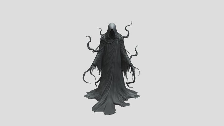Shadowed Wraith 3D Model