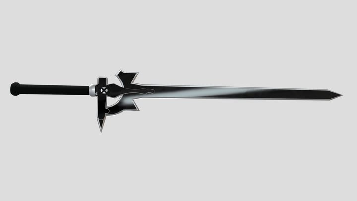 Kirito's Elucidator 3D Model