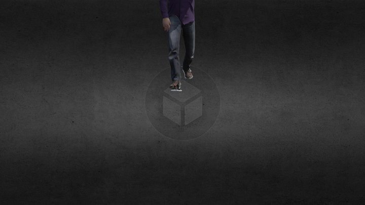 Injured Walking-2 3D Model