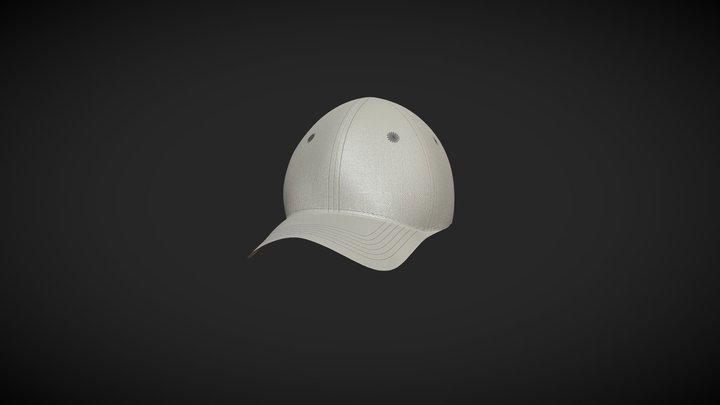 3D model SNAPBACK CAP NEW ERA PBR VR / AR / low-poly