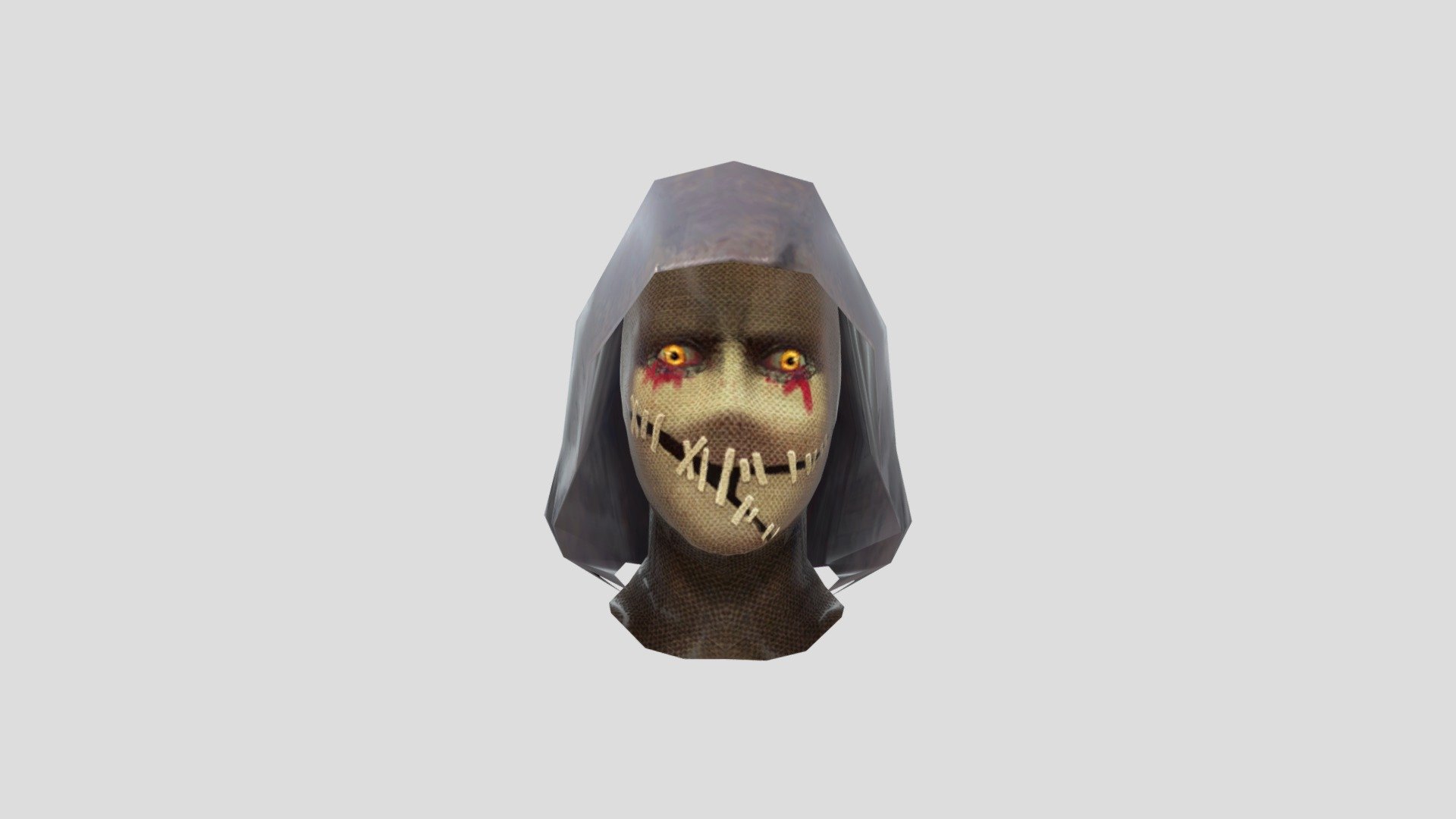Avatar Head Scarecrow