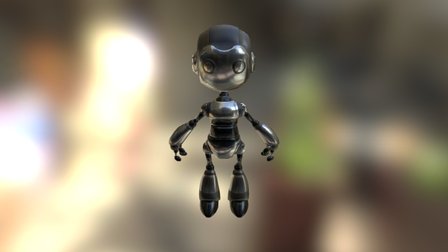 Little Robot 3D Model