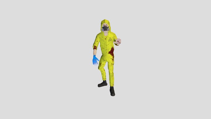 Fast Food Hero 3D Model