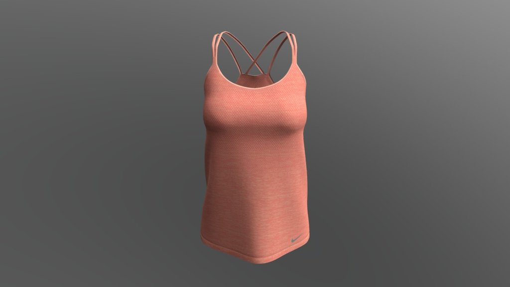 NIKE DRI-FIT KNIT Orange