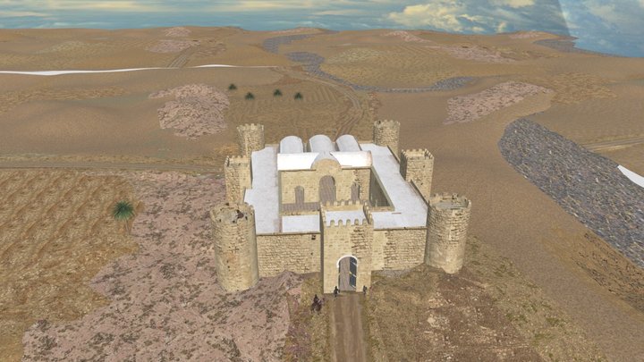 The Fatimid Palace in Ajdabiya 3D Model