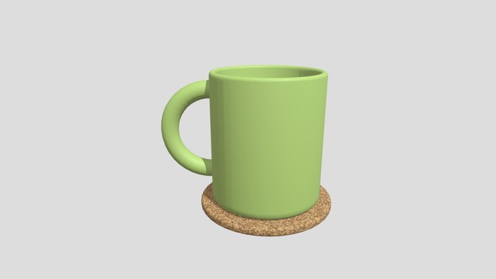 Coffee Mug_ Jero_ Apple Green