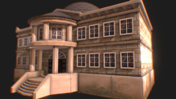 Alcaldia / Town hall 3D Model