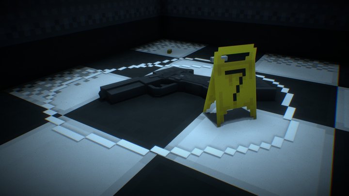 Crime scene 3D Model