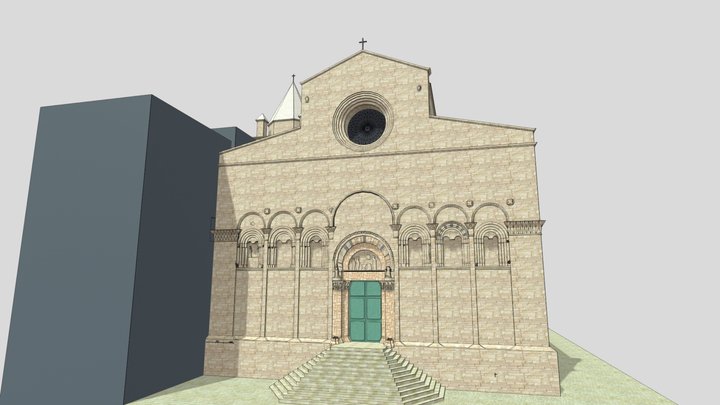 Cattedrale di Termoli 3D Model
