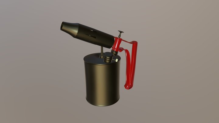Blowtorch Model 3D Model