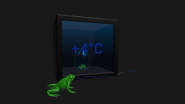 Способ создания модели наг-инфекции 3D Model