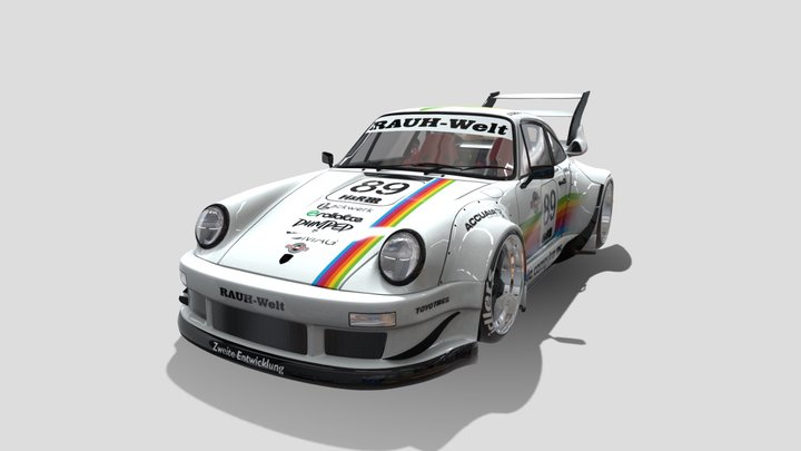 Porsche RWB 3D Model