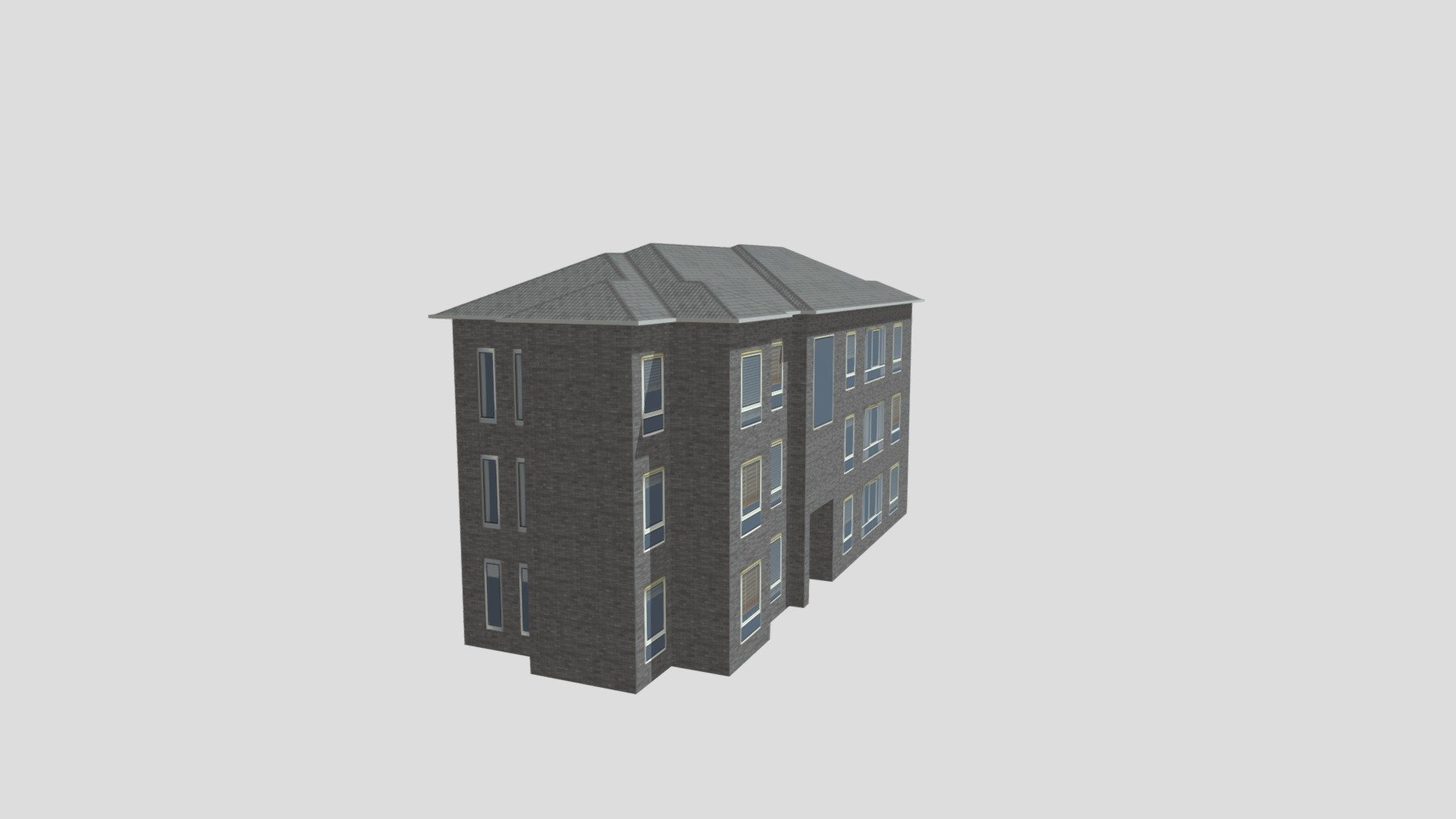 Davison Street Flats 2 - Pitched Roof Grey A