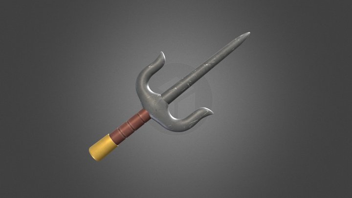 Raphael's Sai 3D Model