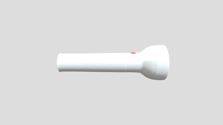 Flashlight 3D Model