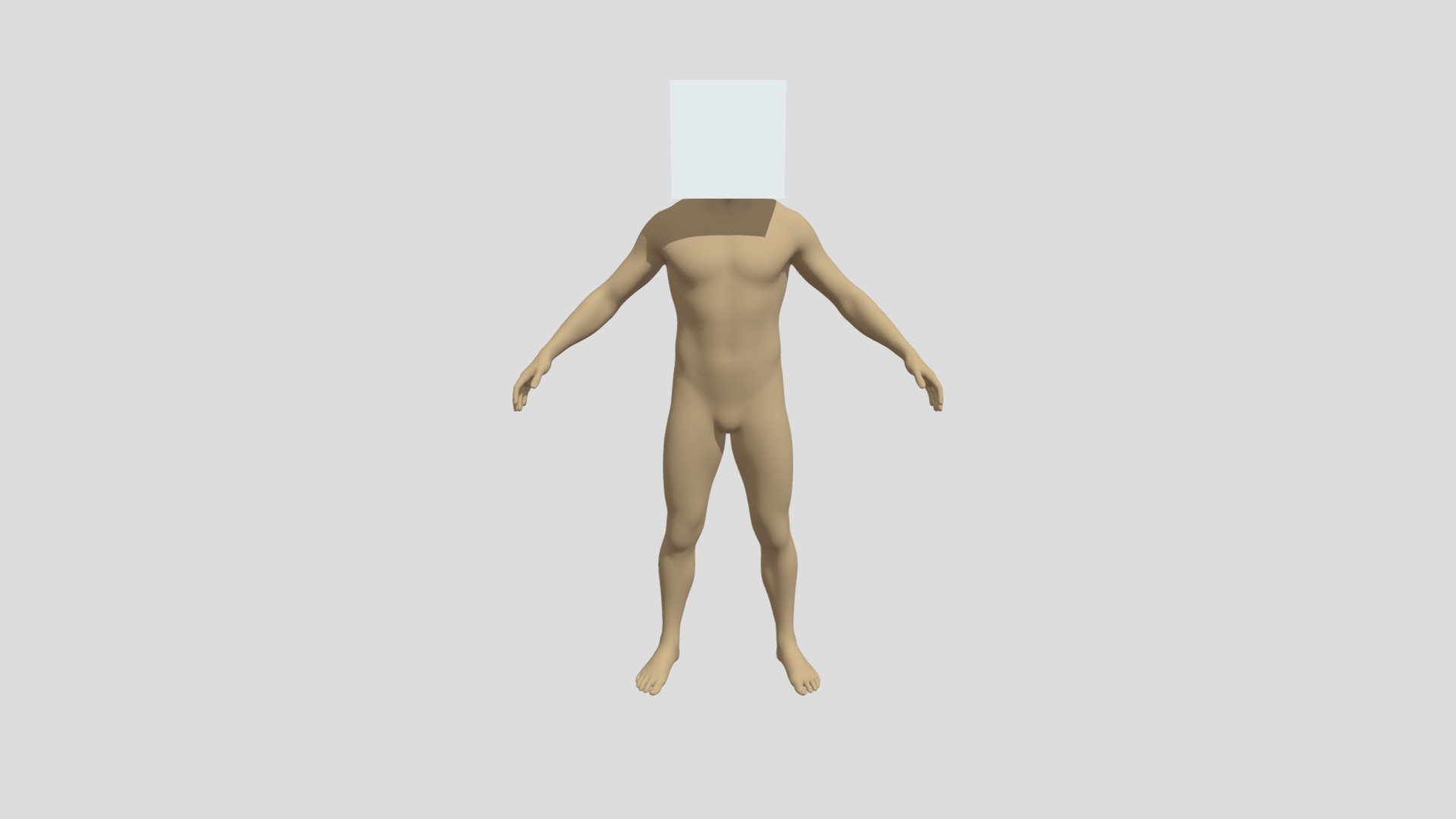 Man 3d model