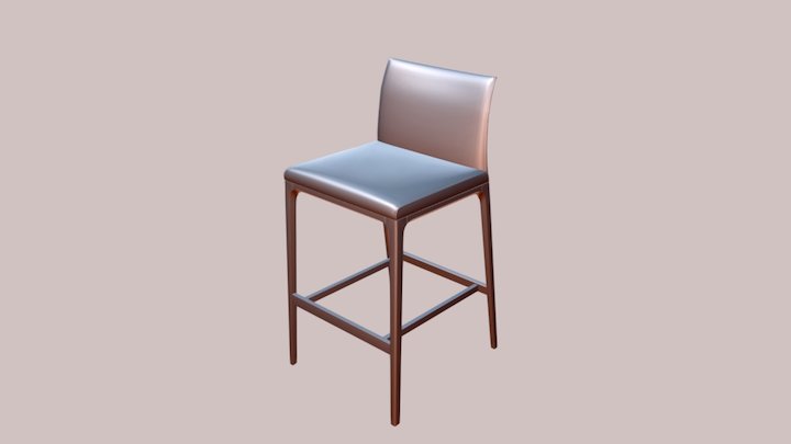 现代简约吧椅吧凳 3D Model