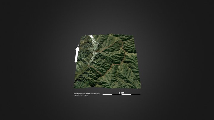大黑峰 – Modelo 3D gratuito STL