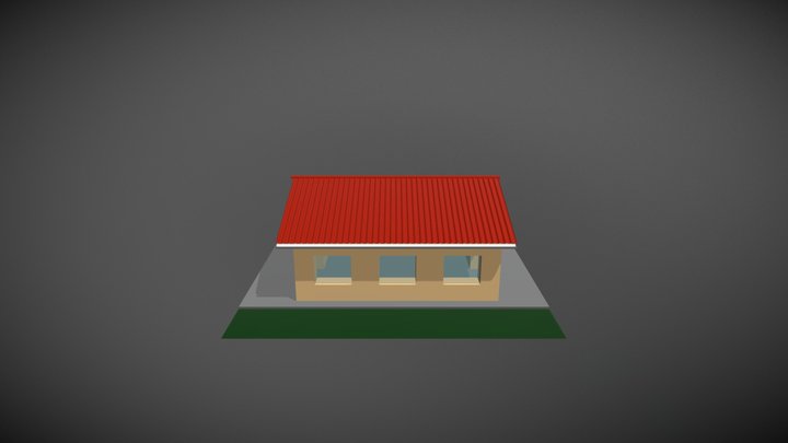 Minta ház 01 3D Model