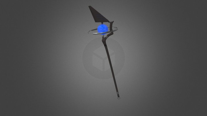 Rudy Greyrat's Staff Aqua Heartia 3D Model