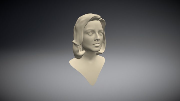 Jodie Foster 3D Model