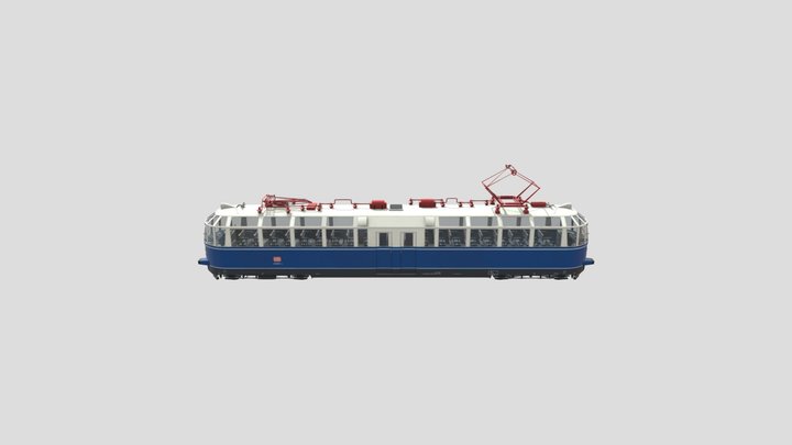 491 001-4 (Glass Train) 3D Model
