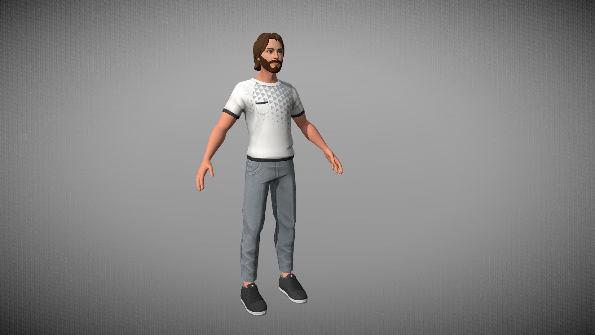 man - 3D model by KOTIK (@KOTIK01) [8e53a0d] - Sketchfab