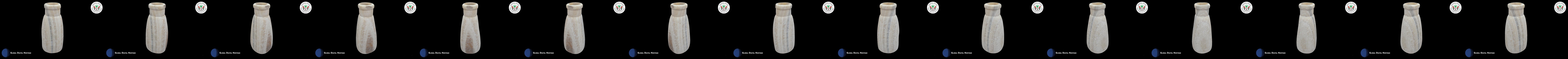 Calcite Vase No. 36 Mleiha, Sharjah, UAE 3D Model