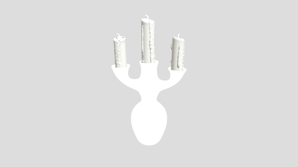 Mexican Folk Candelabra