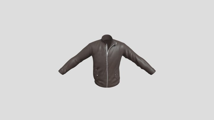 Water Repellent Jacket Model 3D Model