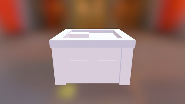 Boekenwinkel 3D Model