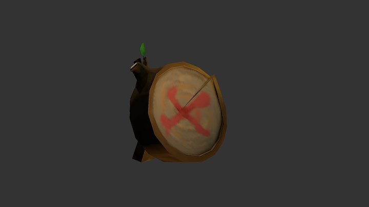 Hunter's Target 3D Model