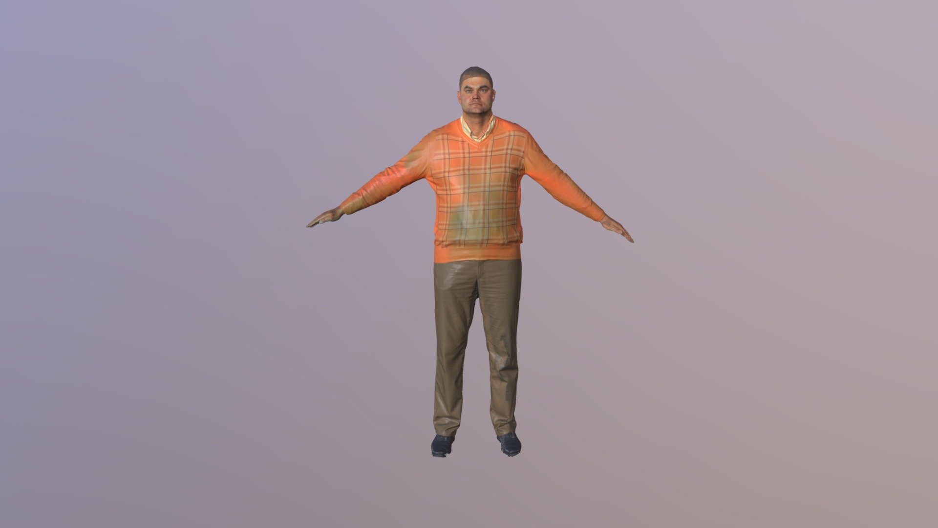 Alan 3D Scan Of Body