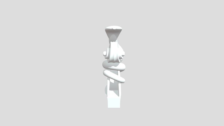 KunstSchnecke_Kobra 3D Model