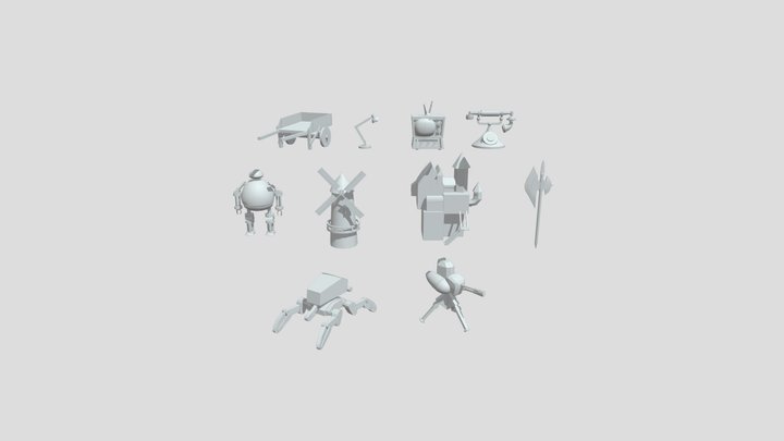 XYZ_HW_Bloking 3D Model