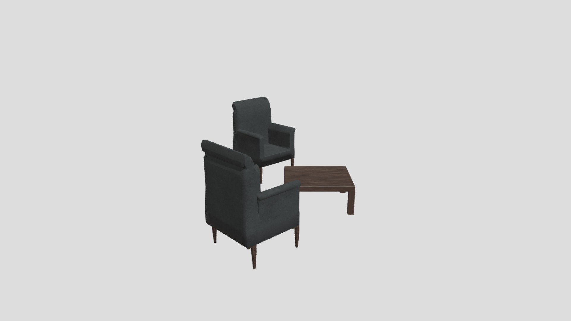 Armchair - Download Free 3D Model By Bilal Yalçındağ (@bilalYalcindag ...