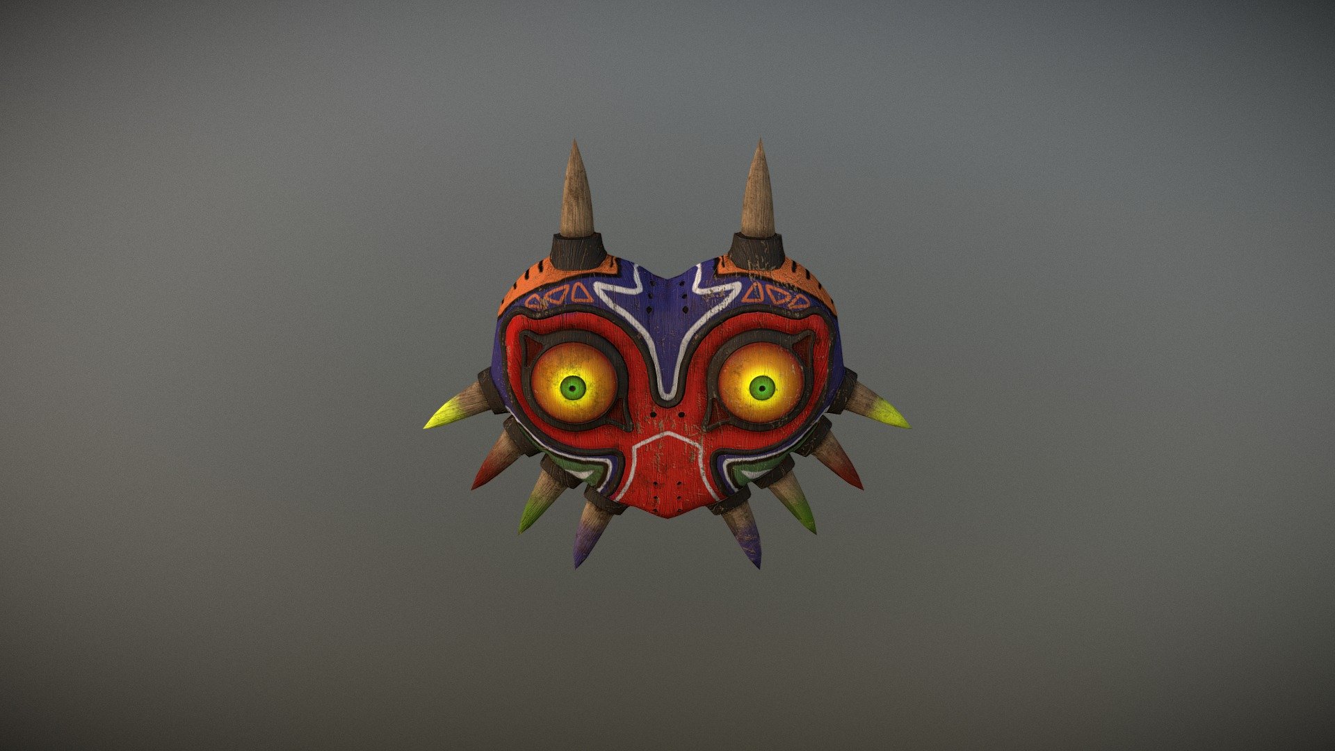 Majoras Mask - 3D model by nathan.valentino97 [8e5b079] - Sketchfab