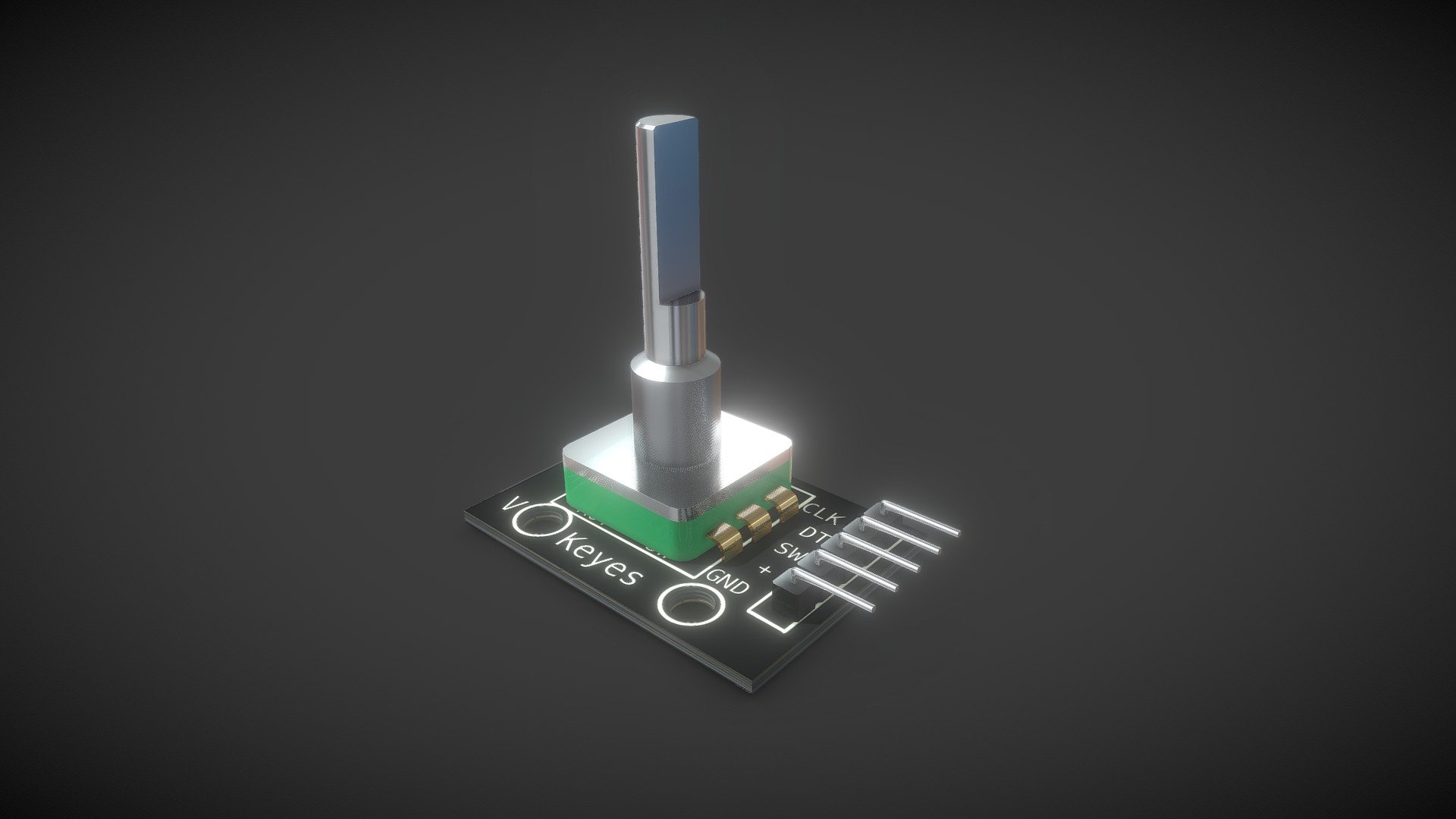 Rotary Encoder Buy Royalty Free 3D model by Barles [8e5b1c7