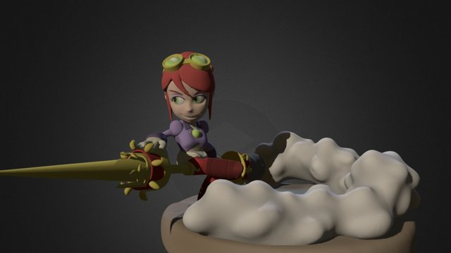 Scarlet 3D Model