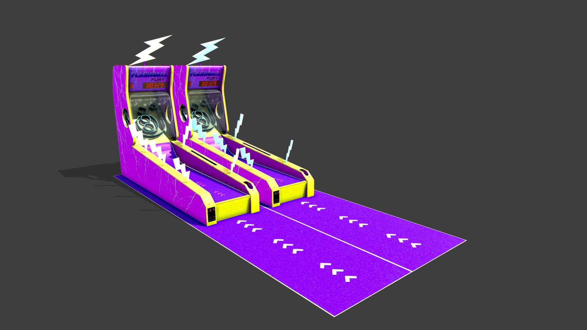 Skee Ball Game - Buy Royalty Free 3D model by Breakunt Games ...