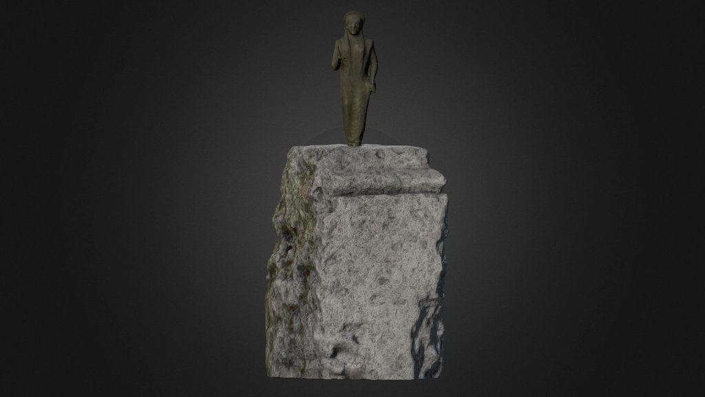 Bronze female statue - 3D model by Sofia Menconero (@sofia.menconero ...