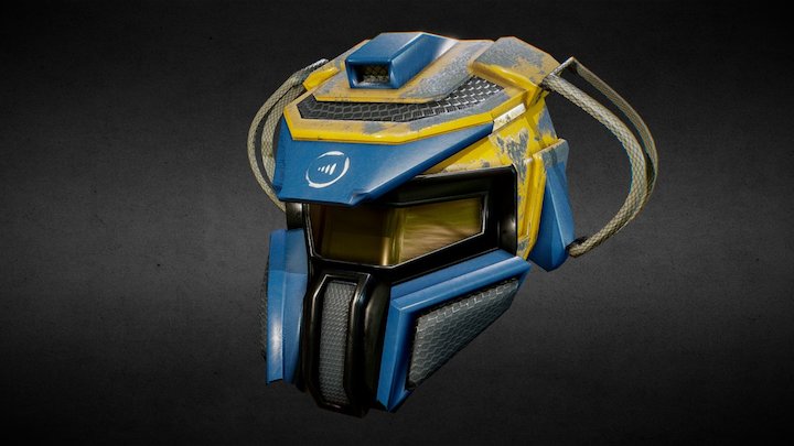 helmet design 3D Model