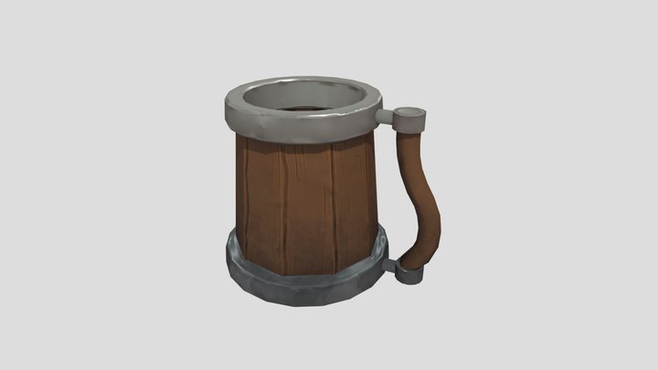 tankard_01_low 3D Model