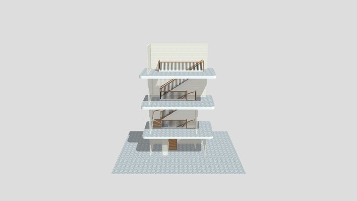 Hjalmar Jordans vei 1 Oslo 3D Model
