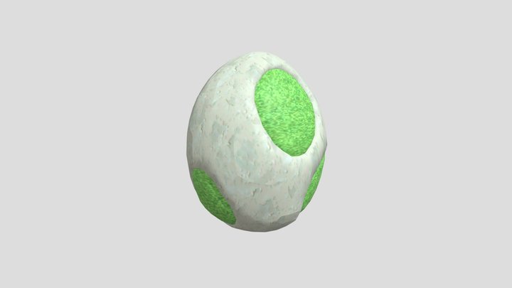 Egg Planet 3D Model