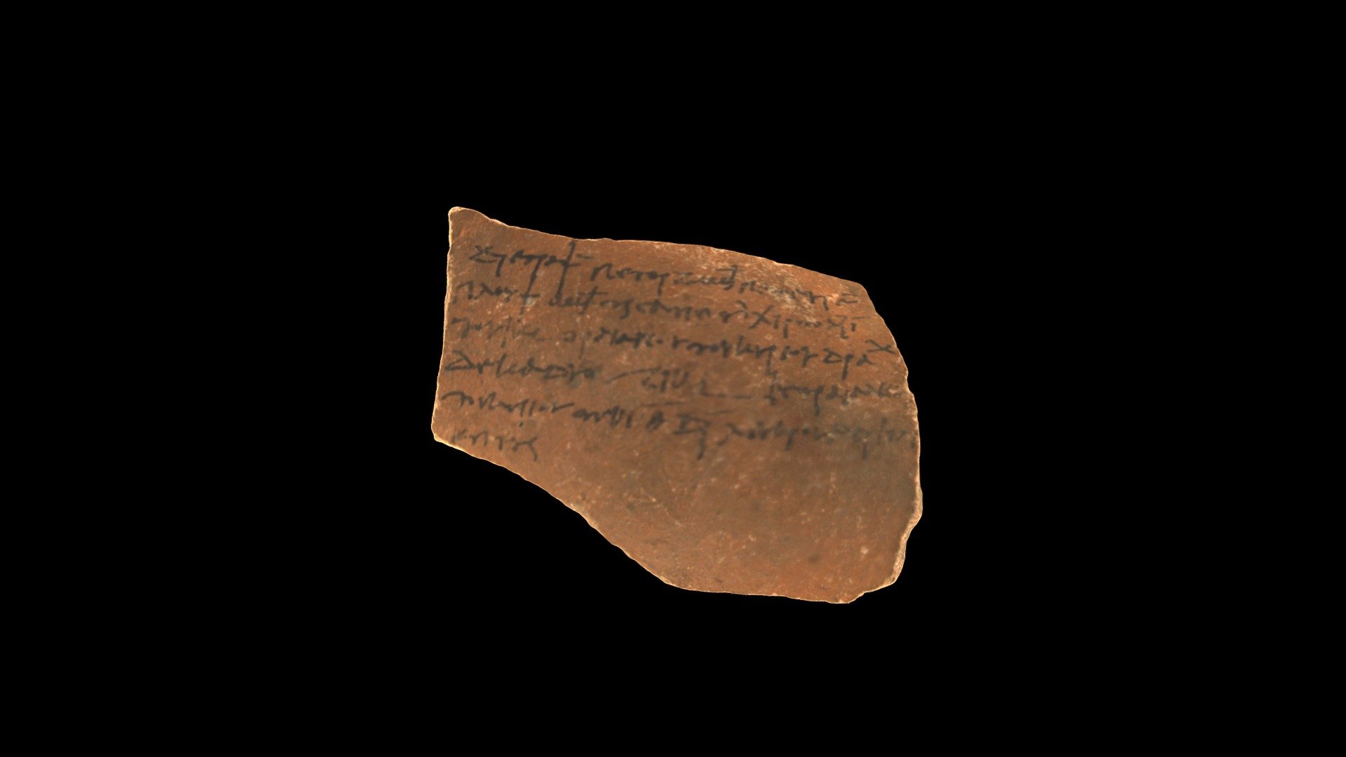 Houghton MS Ostraca 3155