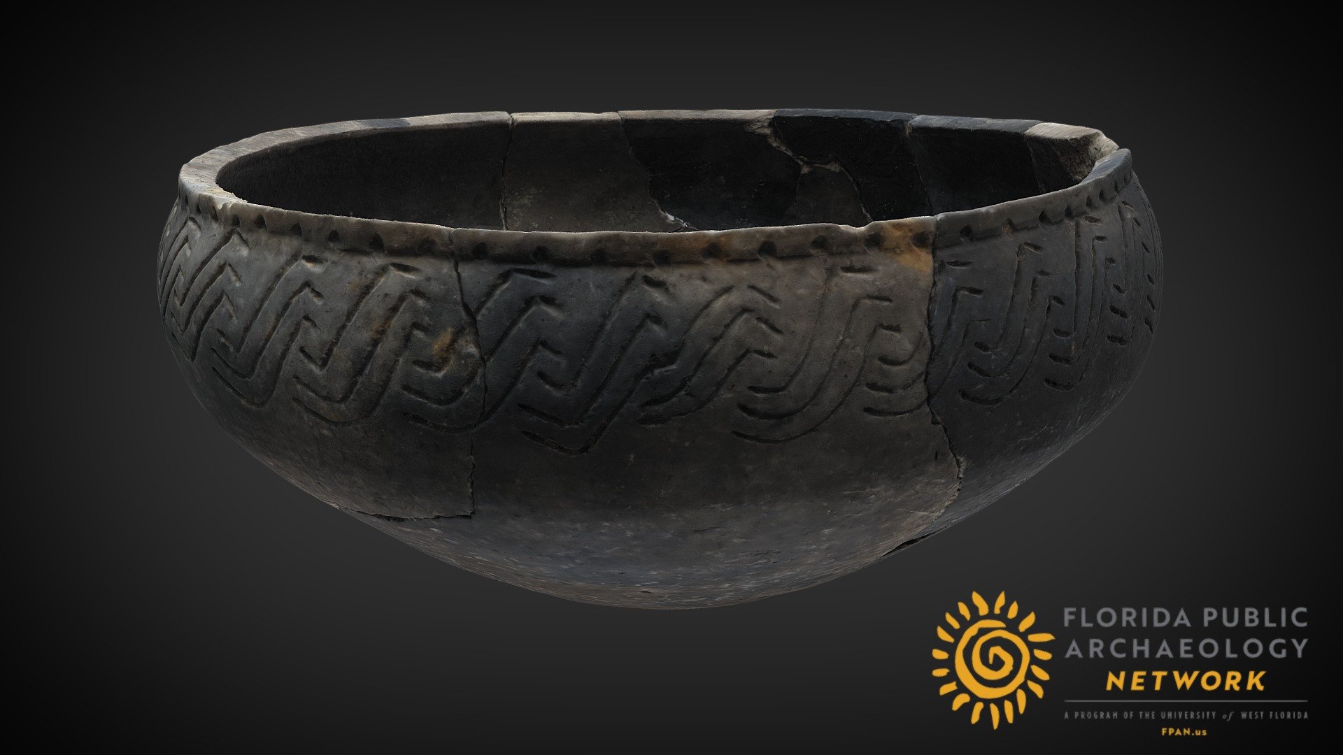 Point Washington Incised Reconstructed Vessel