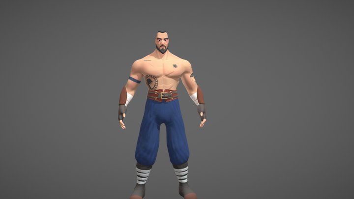 Vikingo 3D Model
