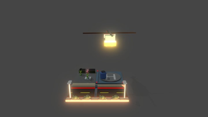Escena 1 3D Model